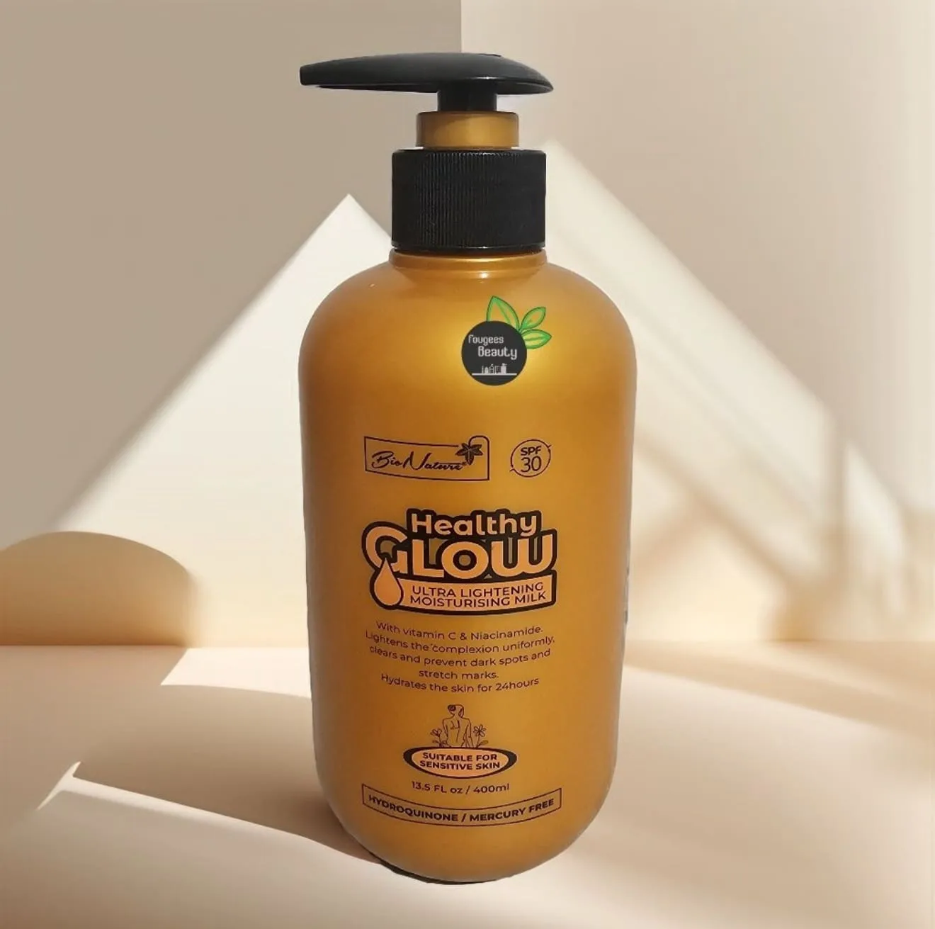 Bio Nature Healthy Glow Ultra Lightening Moisturising Milk - Image 1