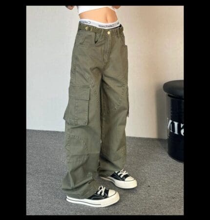 Heliton Light Denim Wear Cargo Pants