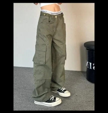 Heliton Light Denim Wear Cargo Pants