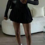 FlareFit Pleated Sports Skirt