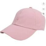 Kitem Summer Extended Brim Baseball Hat Embroidery Letter Heart