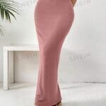 Maxi Skirt Chocolate Brown