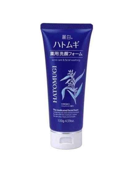 Hatomugi Acne Care And Facial Washing The Medicated Facial Foam