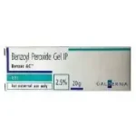 Galderma Benzoyl Peroxide Gel IP Benzac AC Gel 2.5%