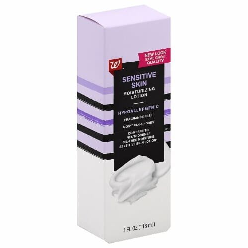 0004902258443 Walgreen Sensitive Skin Moisturizing Lotion - Image 1