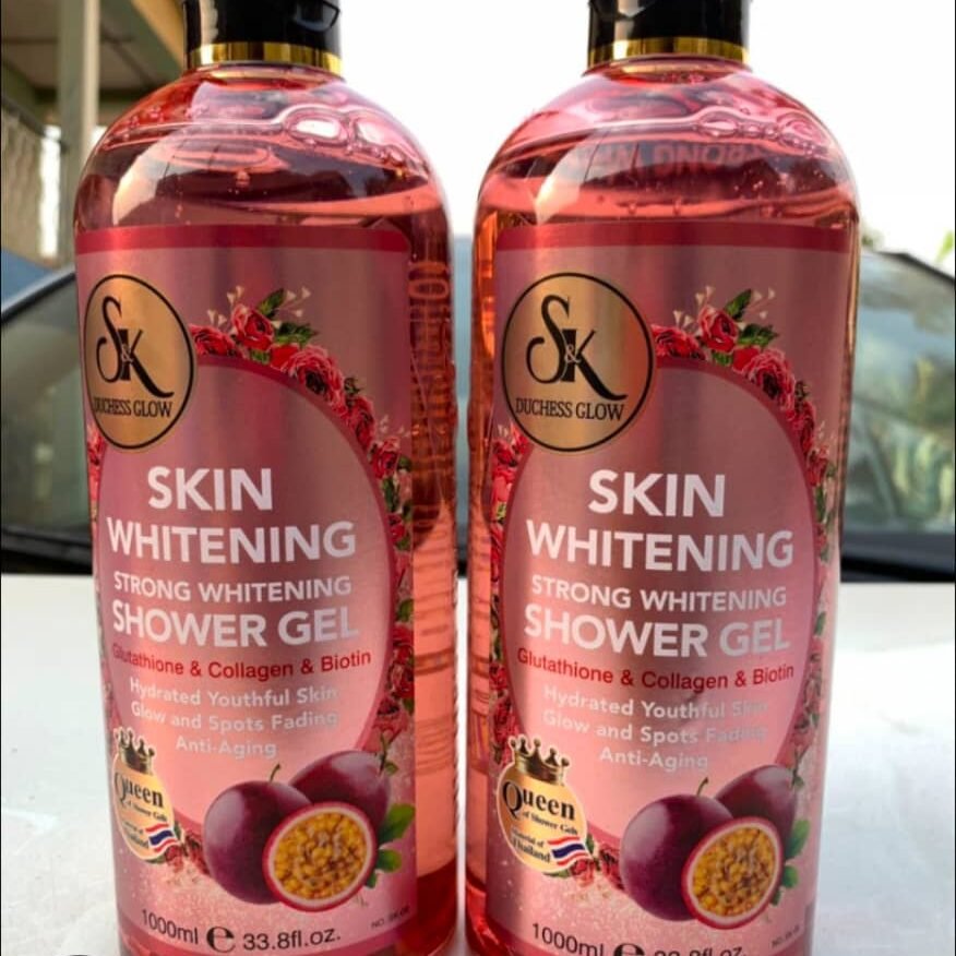 SK Skin Whitening Shower Gel  Strong Whitening with Glutathione, Collagen  & Biotin  1000ml | Price in Ghana - Iconiqbeautiville