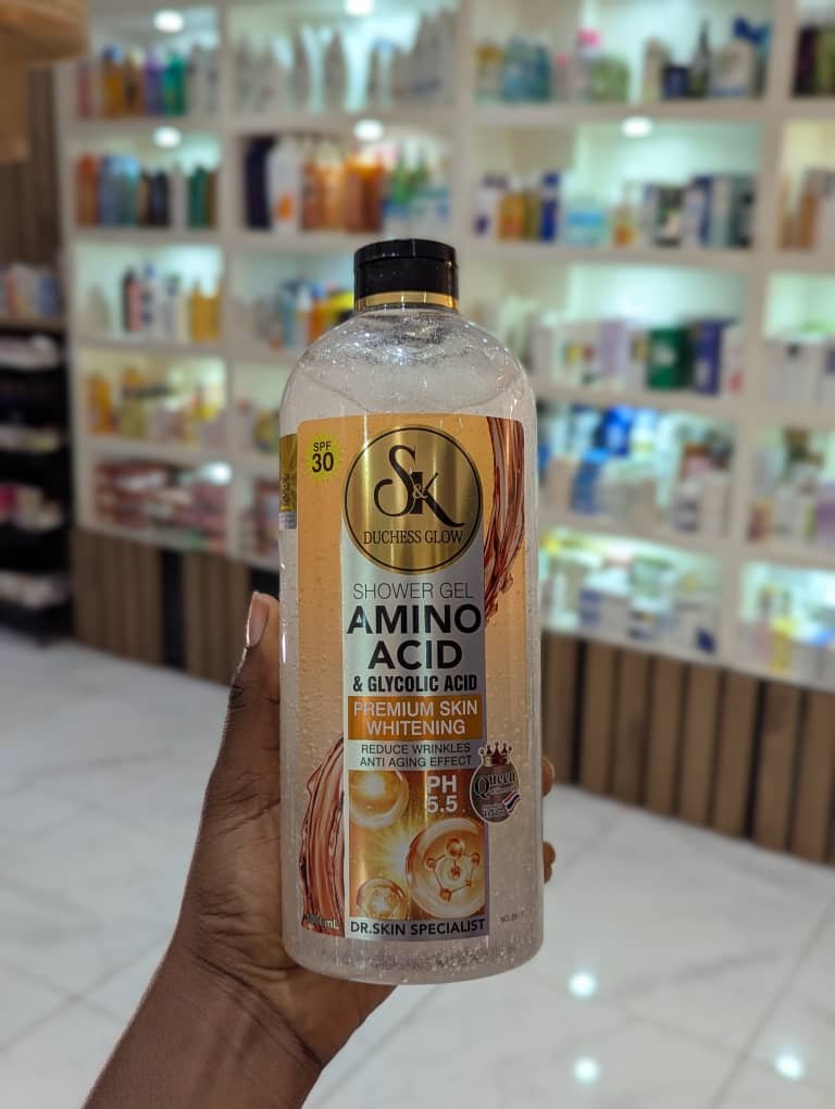 2c059089-7b0a-4eb1-8d56-89f17350e566 S&K Duchess Glow Shower Gel – Amino Acid + Glycolic Acid - Image 1