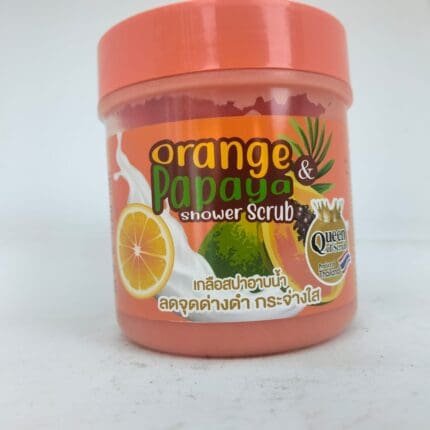 R and D Orange & Papaya Shower Scrub