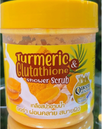 R and D Turmeric & Glutathione Shower Scrub