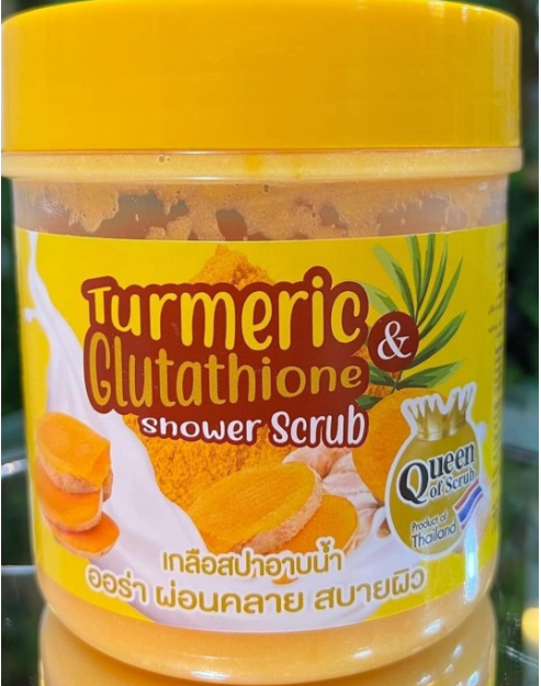 rdtur R and D Turmeric & Glutathione Shower Scrub - Image 1