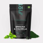 Alpha Zero One Organic Spirulina and Chlorella Dual Algae Blend 2000 mg