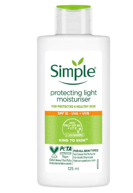 Simple Kind to Skin Protecting Light Moisturiser SPF 15