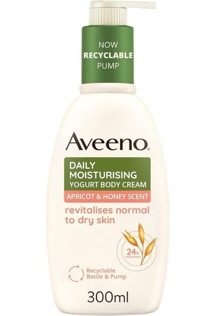 Aveeno Daily Moisturising Yogurt Body Apricot and Honey Scent 300ml