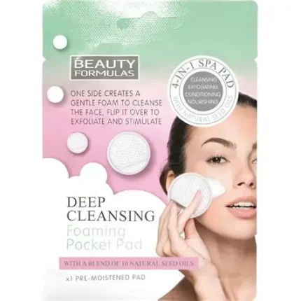 Beauty Formulas Deep Cleansing Foaming Pocket Pad