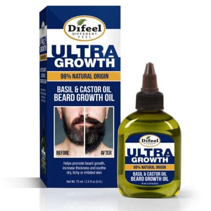 Difeel Ultra Growth Basil & Castor Beard Growth Oil