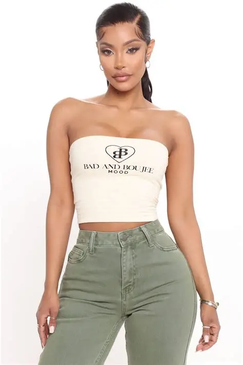 OIP Fashionnova Boujee Tube Top - Image 1