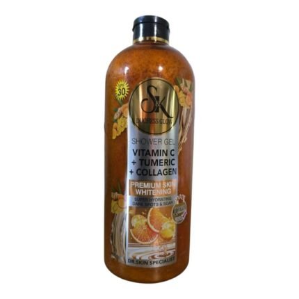 S and K Duchess Glow Vitamin C + Turmeric + Collagen Premium Skin Whitening Shower Gel