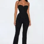 Fashionnova Way Back Mesh Jumpsuit