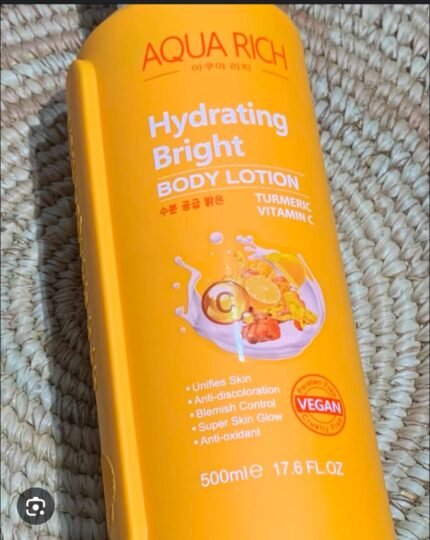 Aqua Rich Hydrating Bright Body Lotion Turmeric Vitamin C
