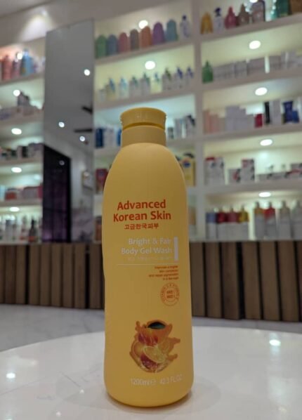 Advanced Korean Skin Bright and Fair Body Gel Wash 1200ml