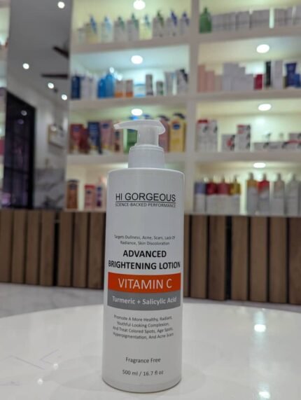 Hi Gorgeous Advanced Brightening Lotion Vitamin C, Turmeric + Salicylic Acid