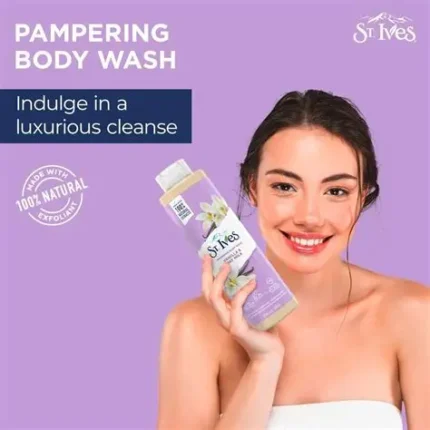 St. Ives Vanilla and Oat Milk Pampering Body Wash
