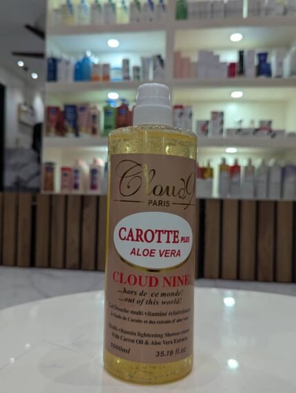 Cloudy Paris Carotte plus Aloe Vera Cloud Nine Multi Vitamin Lightening Shower Cream