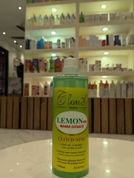 Cloudy Paris Lemon Plus Mango Extract Cloud Nine Multi Vitamin Lightening Shower Cream