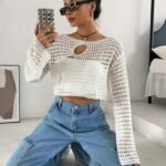 Air-Knit Mesh Sweater – One Size