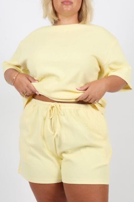 Casual T-shirt & shorts two-piece set