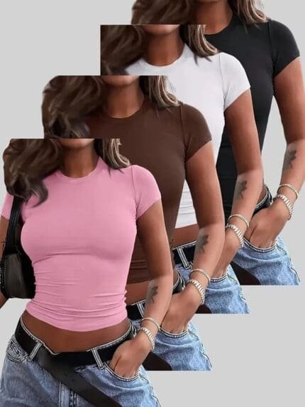 Sculpt Short Sleeve Fitted Tee