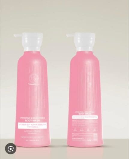 Bitnara Hydrating & Brightening Body Wash Vitamin B3 Alpha Arbutin Vitamin C 750ml