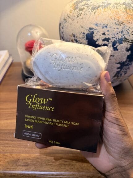 Glow Influence Strong Lightening Beauty Milk Soap with Alpha Arbutin 180g