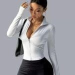 Sculpt Zip Long Sleeve Top