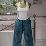 Teal Green Tie-Dye Joggers