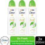 Dove Advanced Care Go Fresh Tripple Moisturizing Technology Cucumber and Green Tea Scent