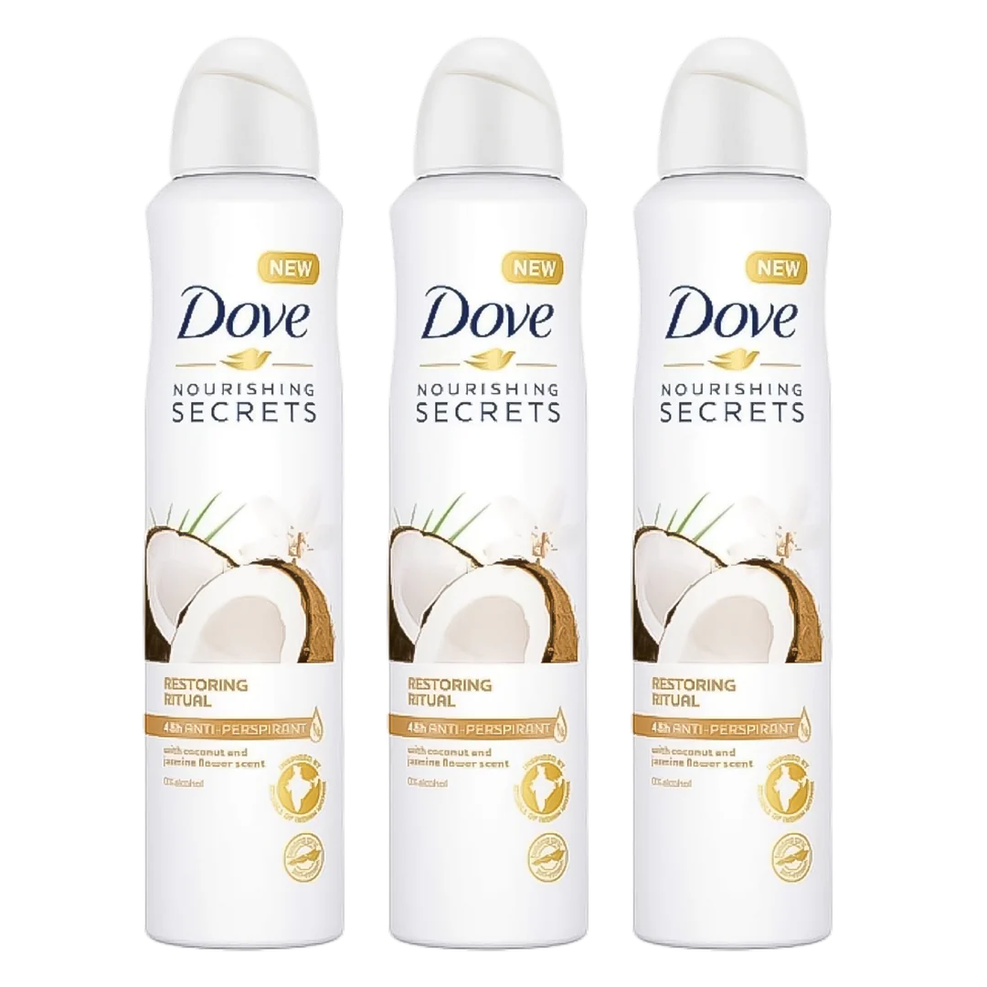 Dove Nourishing Secrets Restoring Ritual 48h Anti-Perspirant with Coconut and Jasmin Flower Scent - Image 1