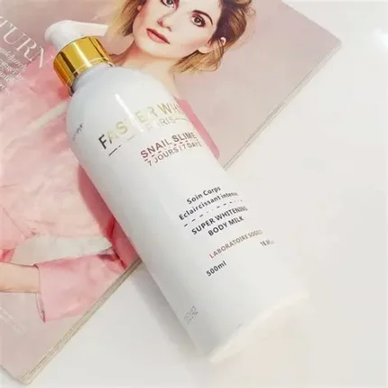 Faster White Paris Snail Slime Super Whitening Body Milk 7days