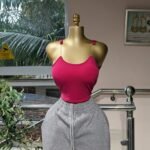 Spaghetti Strap Fitted Tank