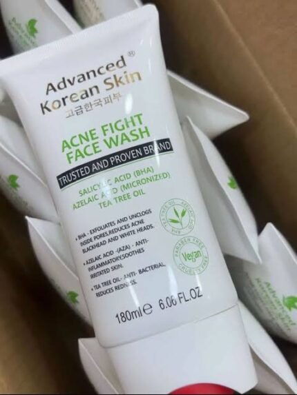 Advanced Korean Skin Acne Fight Face Wash 180ml