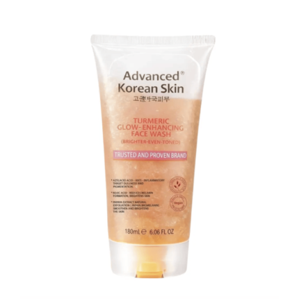 Advanced Korean Skin Turmeric Glow-Enhancing Face Wash 180ml