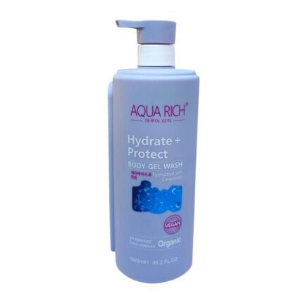 Aqua Rich Hydrating Bright Body Gel Wash Turmeric & Vitamin C 1000ml