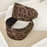 Leopard Print Wide Headband