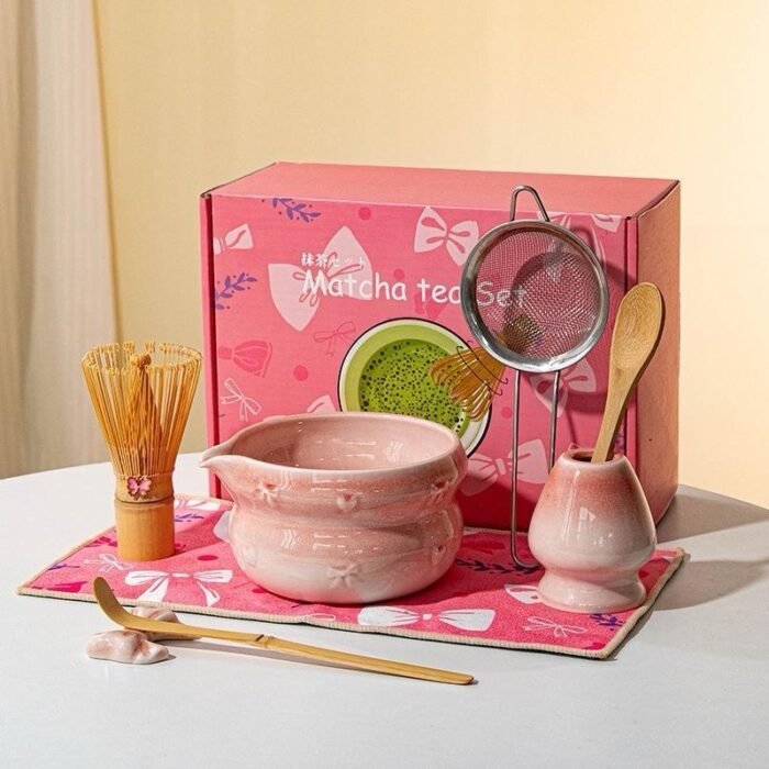 Japanese Matcha Set (Bowl + Whisk Kit) - Image 2