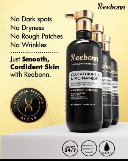 Reebonn Glutathione + Niacinamide Body Lotion