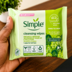 Simple cleansing facial wipes