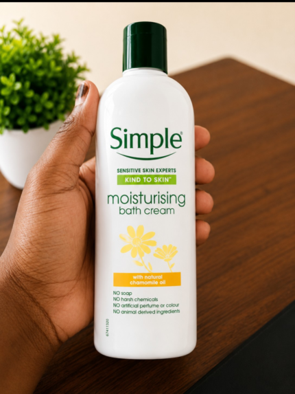 Simple moisturising bath cream (sensitive skin expert)