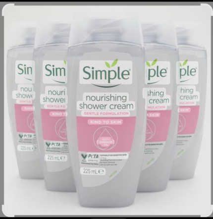 Simple nourishing shower cream (with geranium oil)