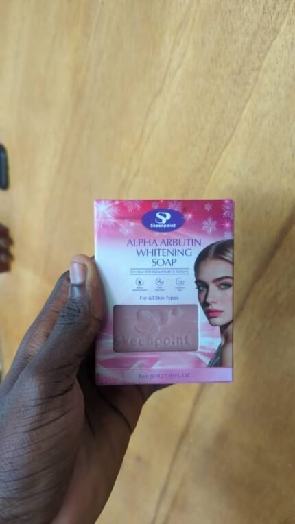 Skeenpoint Alpha Arbutin Soap – Brightening & Even Tone Cleansing Bar