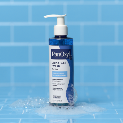 PanOxyl Acne Gel Wash – Deep Cleansing Acne Treatment Face & Body Wash